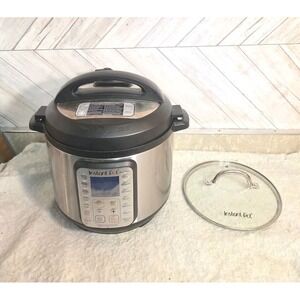 Instant Pot Duo Plus 60 6-Quart Multi-Cooker, Stainless Steel/Black W/ LID